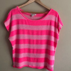 Neon pink Aeropostale sweater